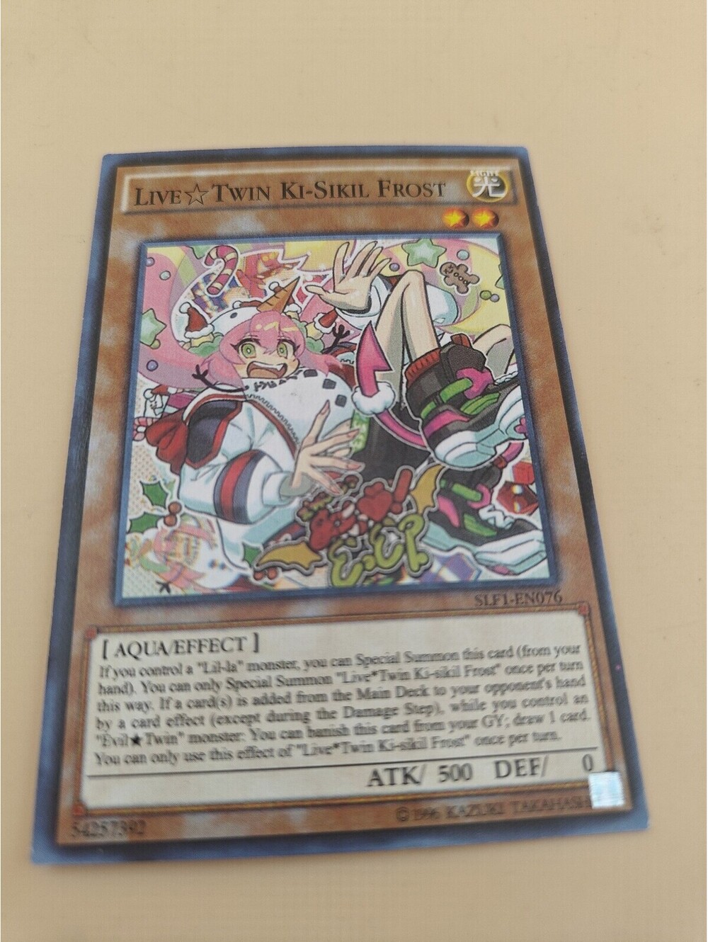 Yu-Gi-Oh! Live Twin Ki-Sikil Frost SLF1-EN076 NM